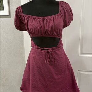 Wild Fable Burgundy Dress